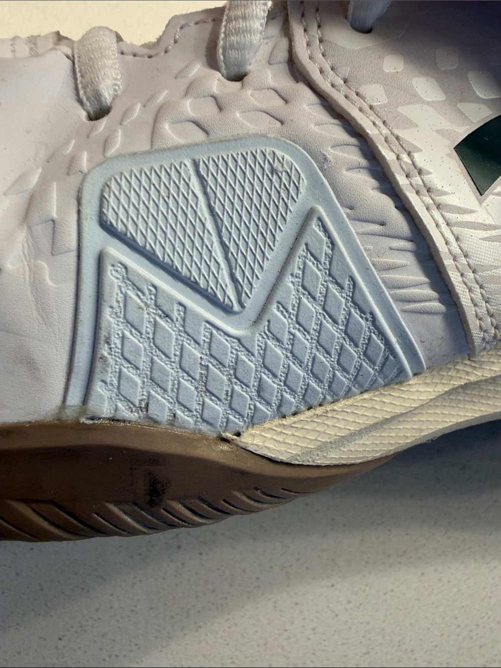 ASICS MENS GEL-CHALLENGER TENNIS/PICKLEBALL SHOES- WHITE & NAVY - SIZE 14 - Picture 8 of 10